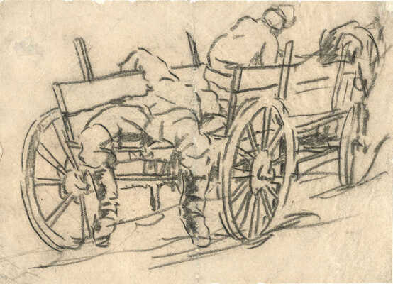 Сологуб Леонид Романович. Лот из четырех рисунков: